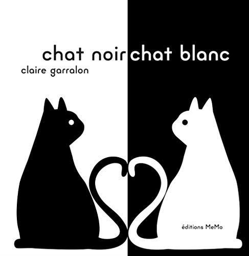 Chat noir chat blanc