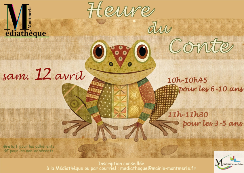 2025 04 12 HdC_GRENOUILLE affiche1